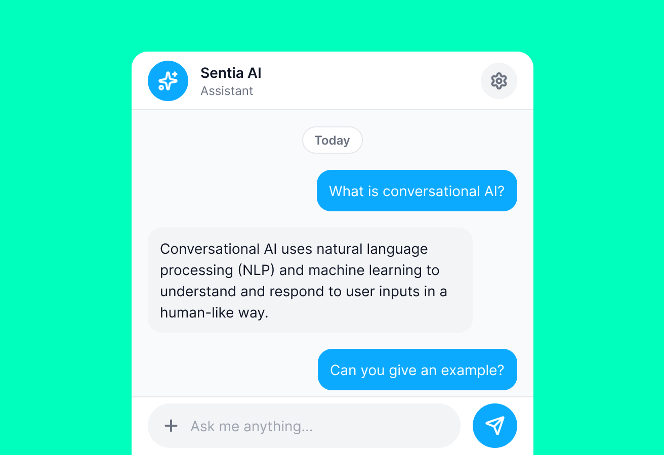 Conversational AI that does structured work.